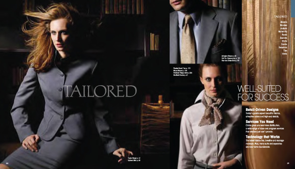 print catalog for Cintas Uniform Company