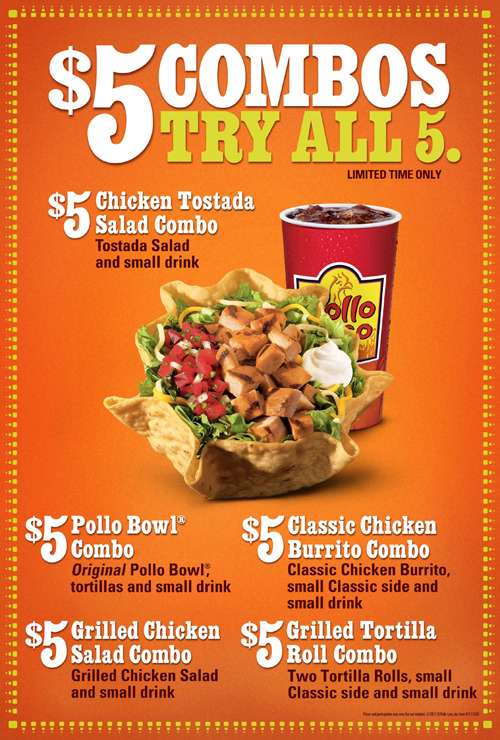 instore signage for el pollo loco locations